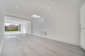 Dining room and open plan to lounge- click for photo gallery